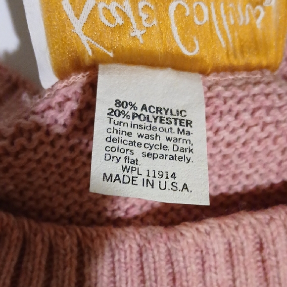 Vintage Lavender Women's Crew Neck Sweater - Picture 3 of 3